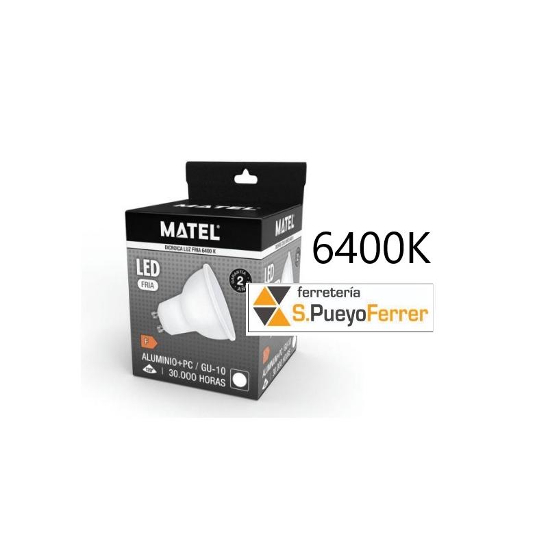 LAMP. LED 5W GU10 6400K FRIA