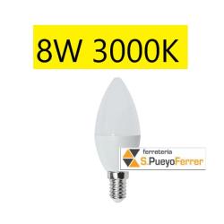 LAMP. LED 8W VELA 3000K CALIDA E14