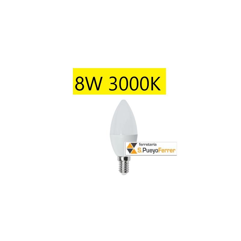 LAMP. LED 8W VELA 3000K CALIDA E14 LAMP. LED 8W VELA 3000K CALIDA E14