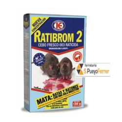 RATICIDA RATIBROM CEBO FRESCO 150 GRS