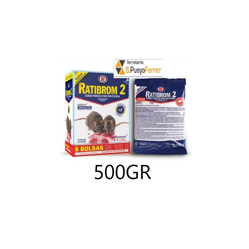 RATIBROM-2 CEBO FRESCO PACK 500GR RATIBROM-2 CEBO FRESCO PACK 500GR