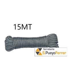 CUERDA TRENZADA 4MM BCO-VDE 15MT