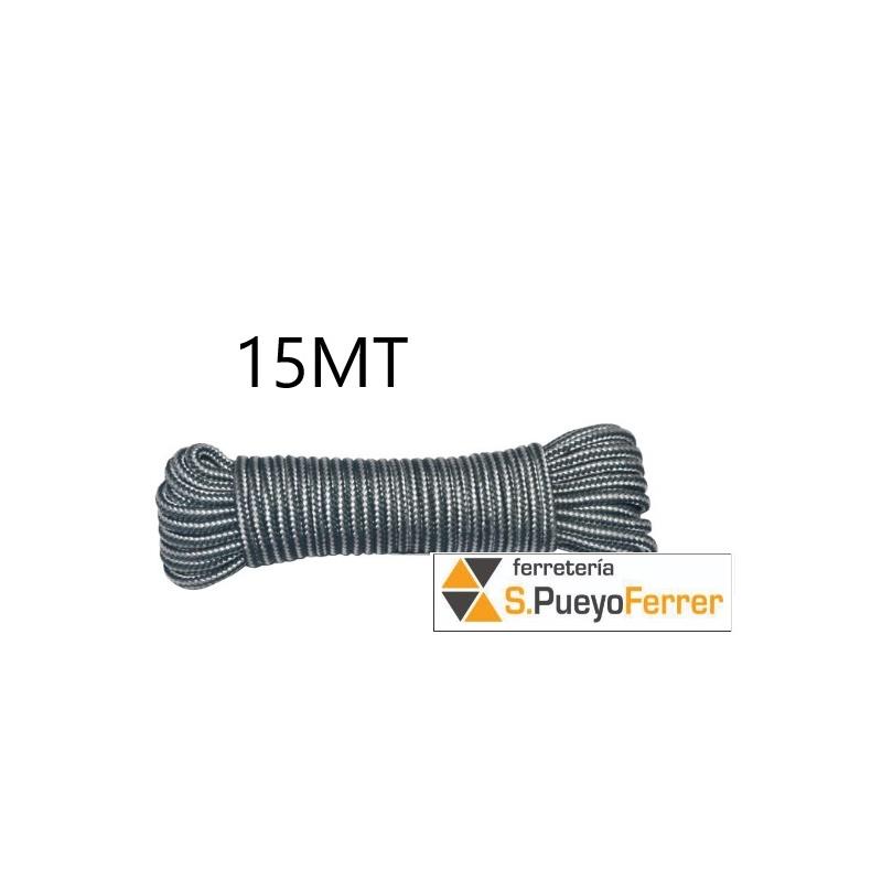 CUERDA TRENZADA 4MM BCO-VDE 15MT