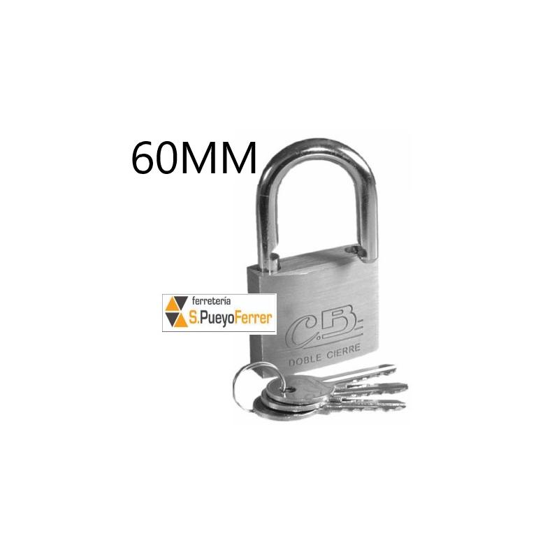 CANDADO SILVER CORTO 60MM