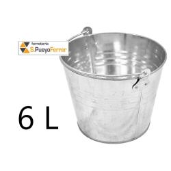 CUBO GALVANIZADO 6L