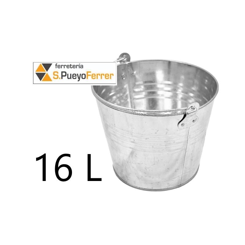 CUBO GALVANIZADO 16L