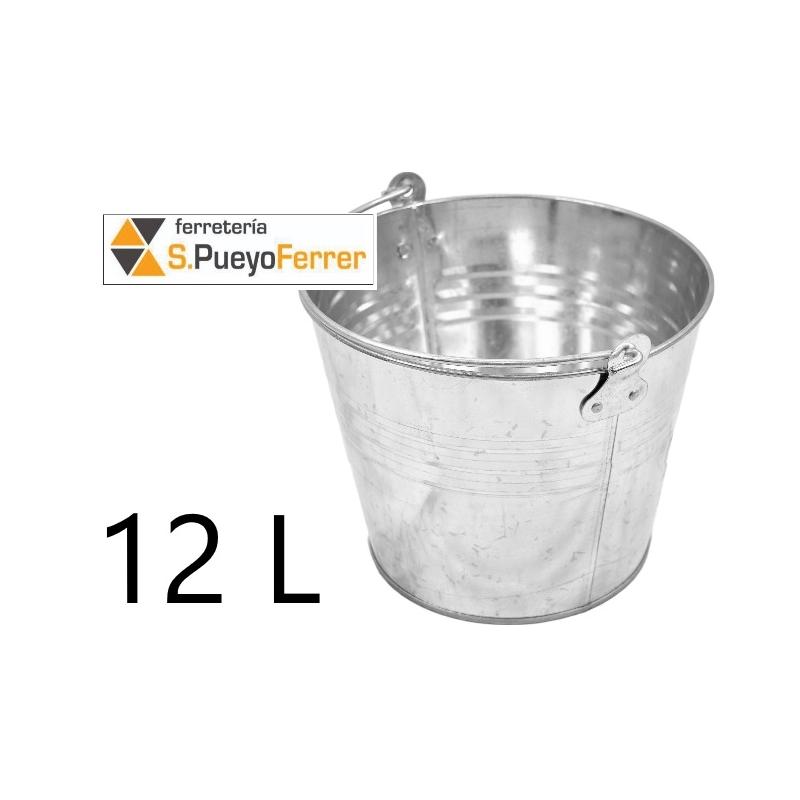 CUBO GALVANIZADO 12L