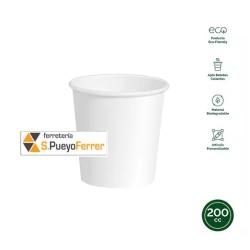 VASO DESECHABLE CARTON 50UN 200CM3