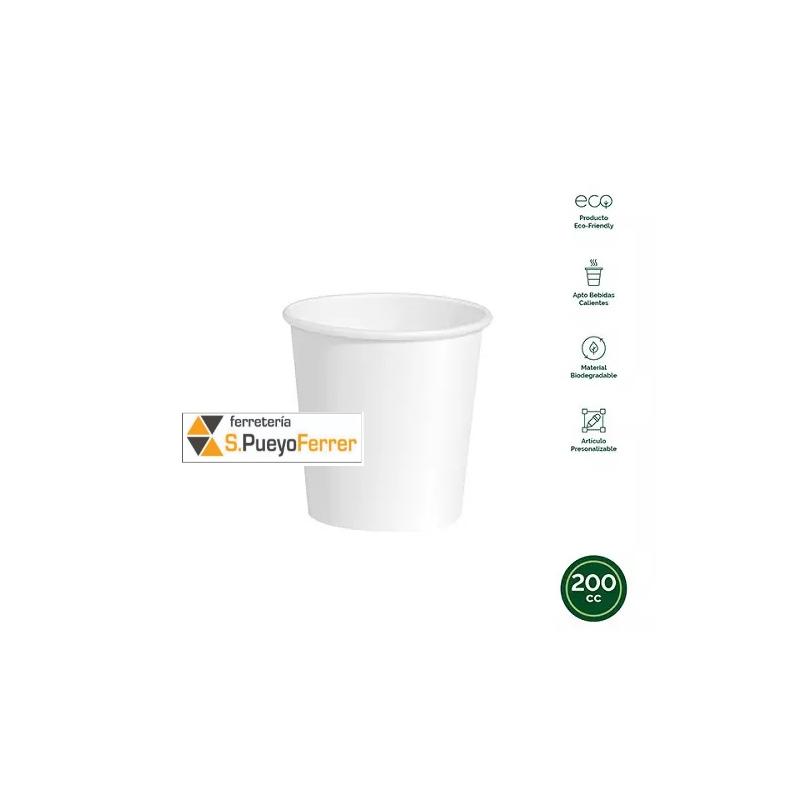 VASO DESECHABLE CARTON 50UN 200CM3
