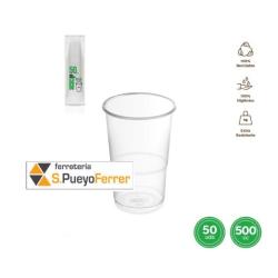 VASO DESECHABLE PP IRROMP 50U 500 CM3