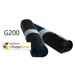 BOLSA BASURA COMUNIDAD 85x105 NEGRA G200 EXTRA FUERTE 10u