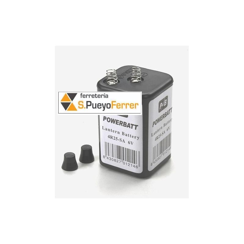 BATERIA PILA PARA BALIZA 6V 4R25