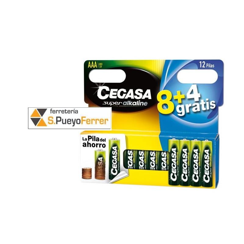 PILA CEGASA AAA LR03 12UN PILA CEGASA AAA LR03 12UN