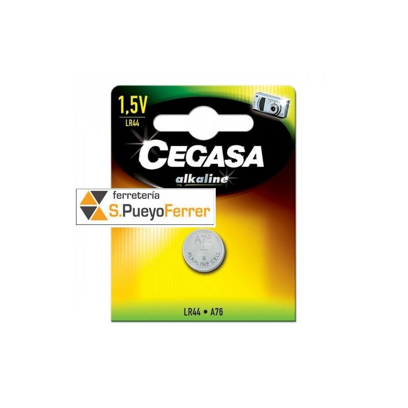 PILA CEGASA ALCALINA LR44 1,5V B1