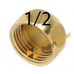 TAPON HEMBRA LATON 1/2 FIG300