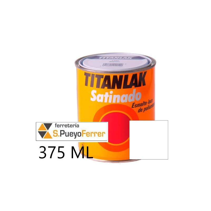 ESMALTE SATINADO BLANCO LACA POLIURETANO 375ML