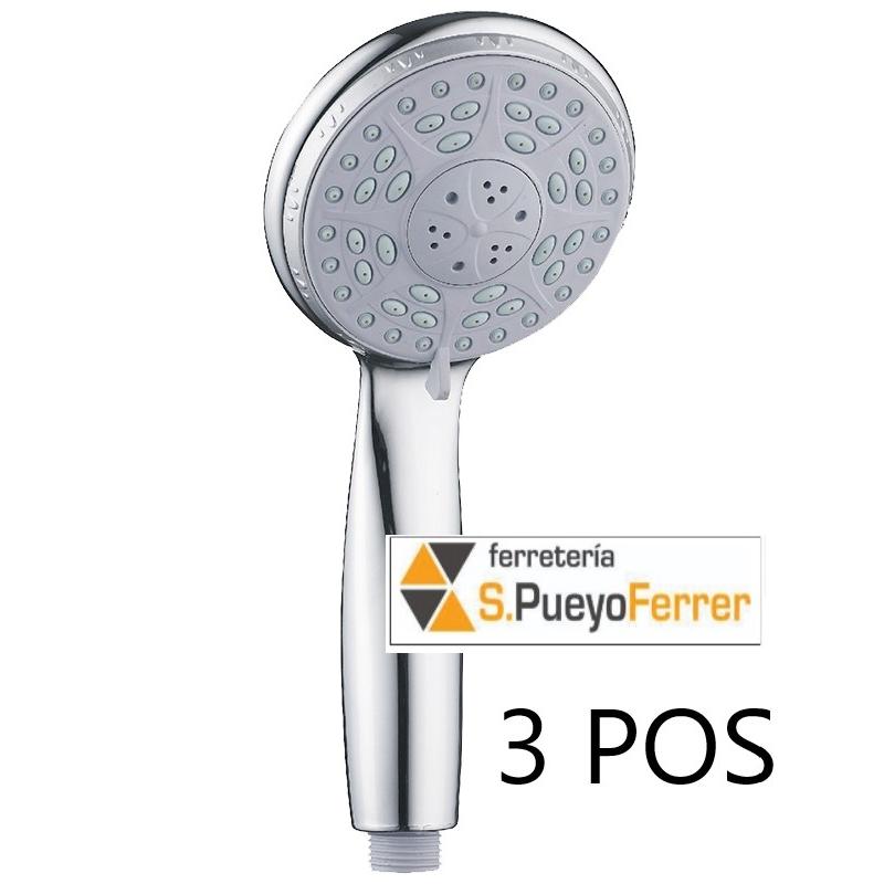 MANGO DUCHA RYDER 3 POSICIONES CROMO