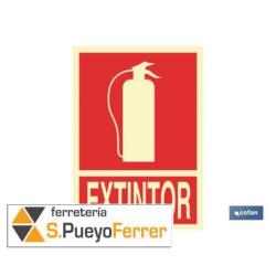 SEÑAL 700 LUMINESCENTE PQ CAST 297X210MM EXTINTOR