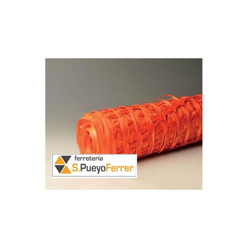 MALLA SEÑALIZACION 1X50M, NARANJA