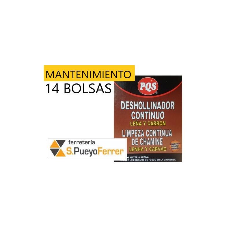 DESHOLLINADOR MANT CARBON/LEÑA 14BOLSAS 70GR DESHOLLINADOR MANT CARBON/LEÑA 14BOLSAS 70GR