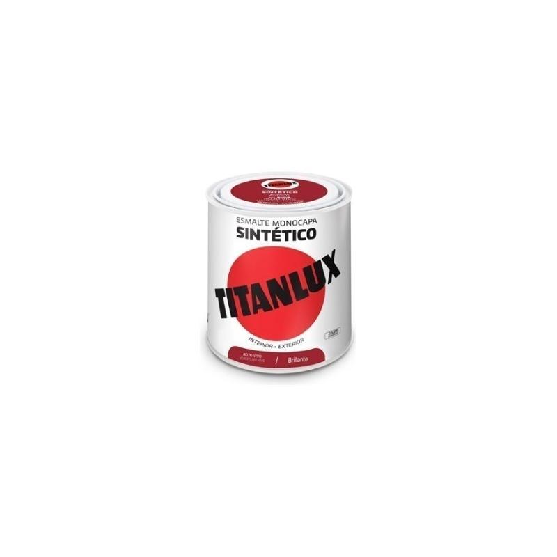 ESMALTE BRILLANTE ROJO VIVO 0,250L