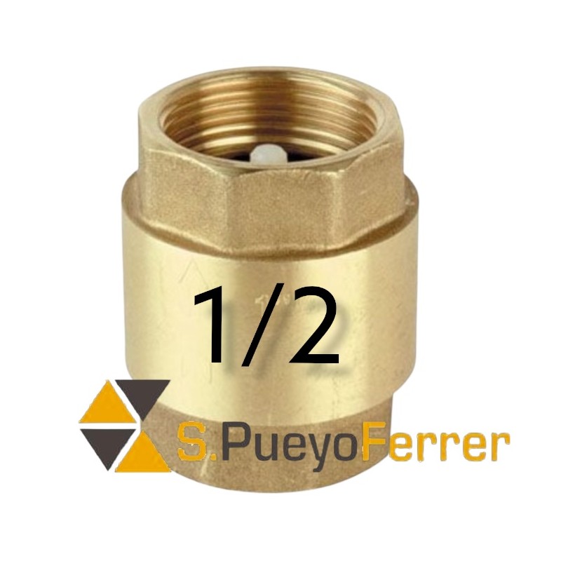VALVULA RETENCION H-H DE 1/2