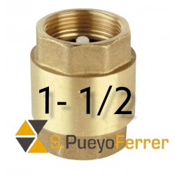 VALVULA RETENCION H-H DE 1 1/2