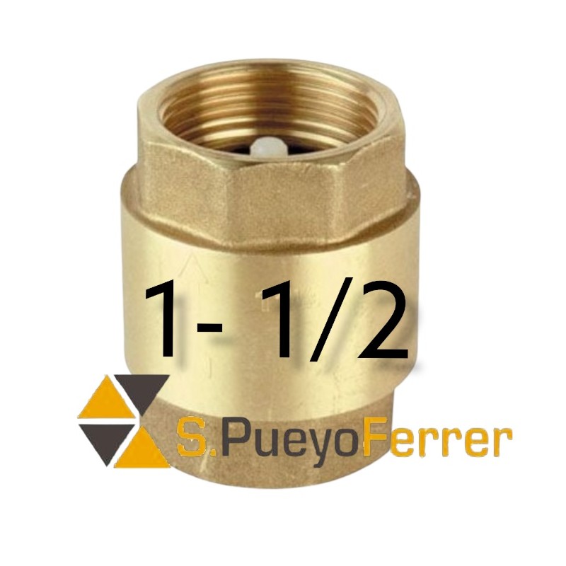 VALVULA RETENCION H-H DE 1 1/2