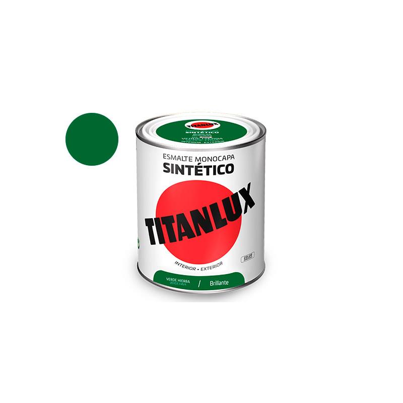 ESMALTE BRILLANTE VERDE HIERBA 750ML
