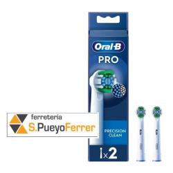 CEPILLO D ORAL-B REC PRO PRECISION CLEAN 2 UDS (ELECTRICO)