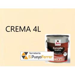 ESMALTE BRILLANTE CREMA 4L