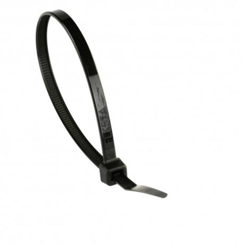 BRIDA NYLON NEGRA B/100 7,6X250MM
