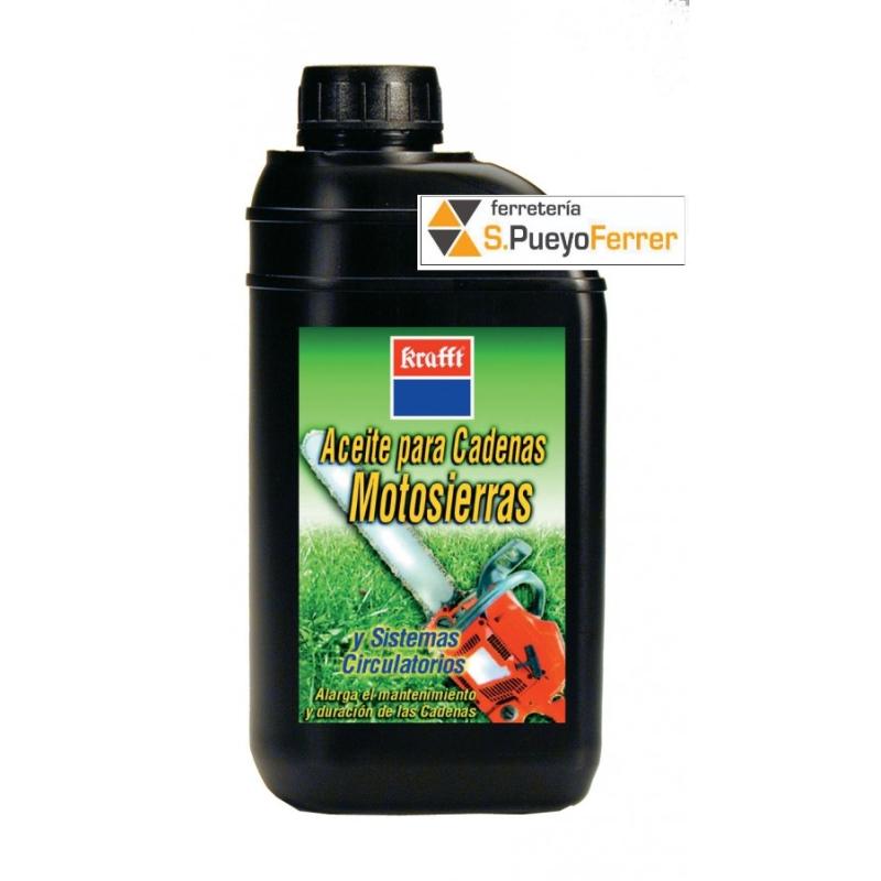 ACEITE CADENA MOTOSIERRA 1L