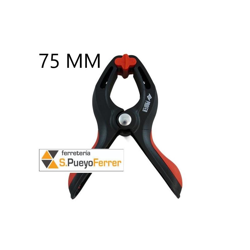 PINZA SUJECCION PLASTICO 75MM