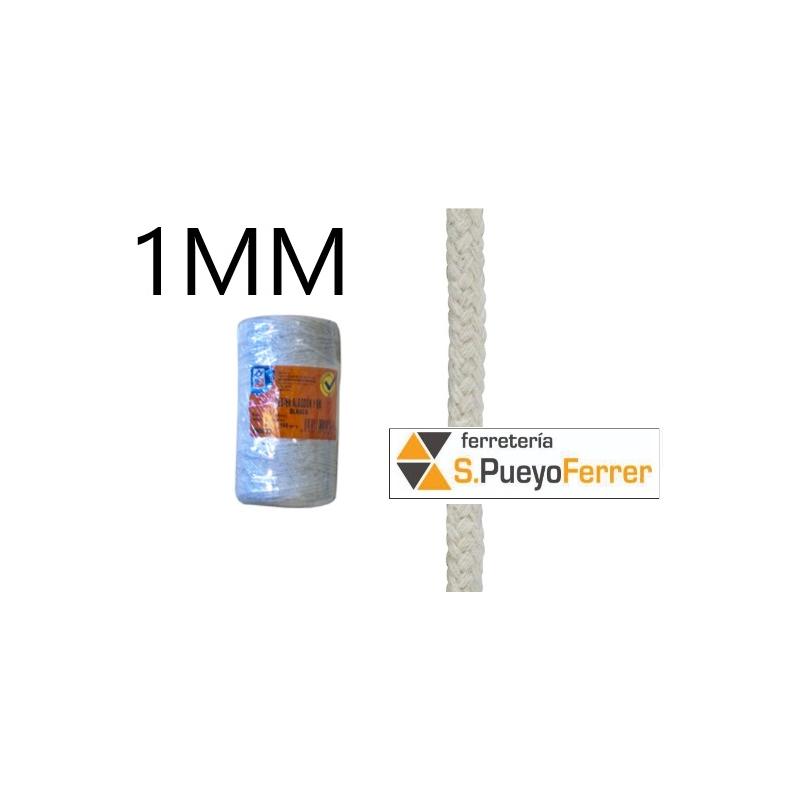 CUERDA ALGODON 1MM 100MT PROFER