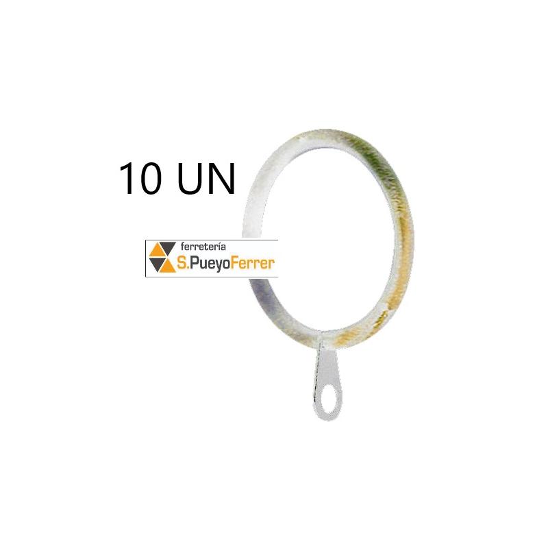 JGO 10 ANILLAS MARFIL ORO
