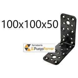 ANGULO 300 100X100X50 NEGRO