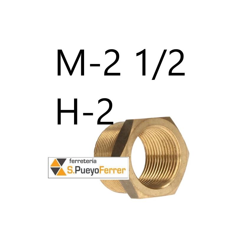 REDUCCION HEXAGONAL M-H 2 1/2 - 2´´