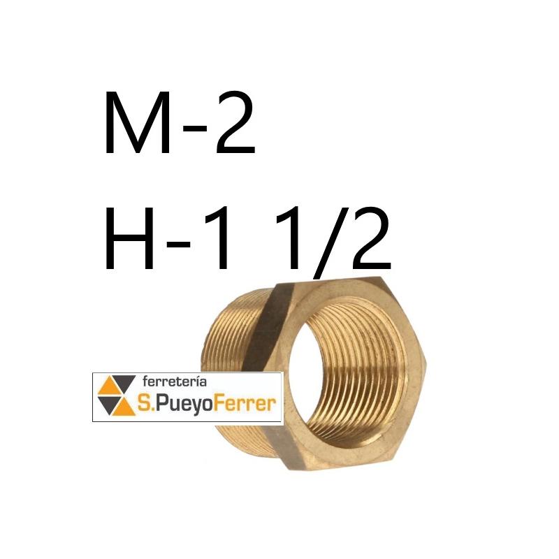REDUCCION HEXAGONAL M-H 2´ - 1 1/2