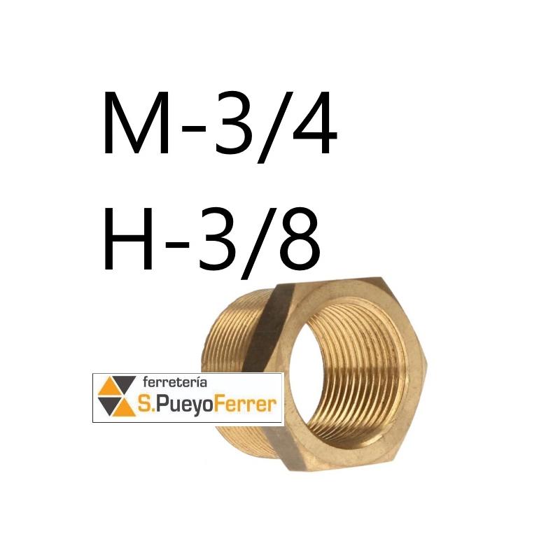 REDUCCION HEXAGONAL M-H 3/4 - 3/8
