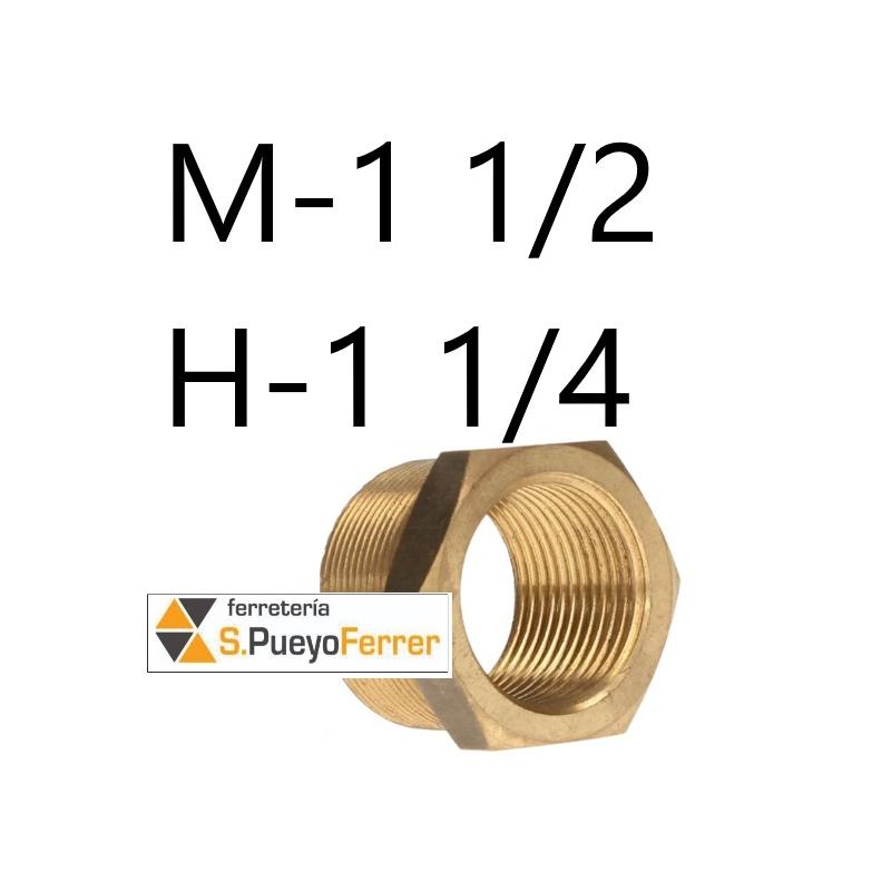 REDUCCION HEXAGONAL M-H 1 1/2 - 1 1/4