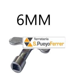 LLAVE 3016C ARMARIO CUADRADO HEMBRA 6