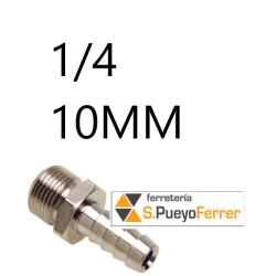 ACCESORIO ESTO REF 1410 ESPIGA-ROSCA MACHO 1/4 PARA MANGUERA 10