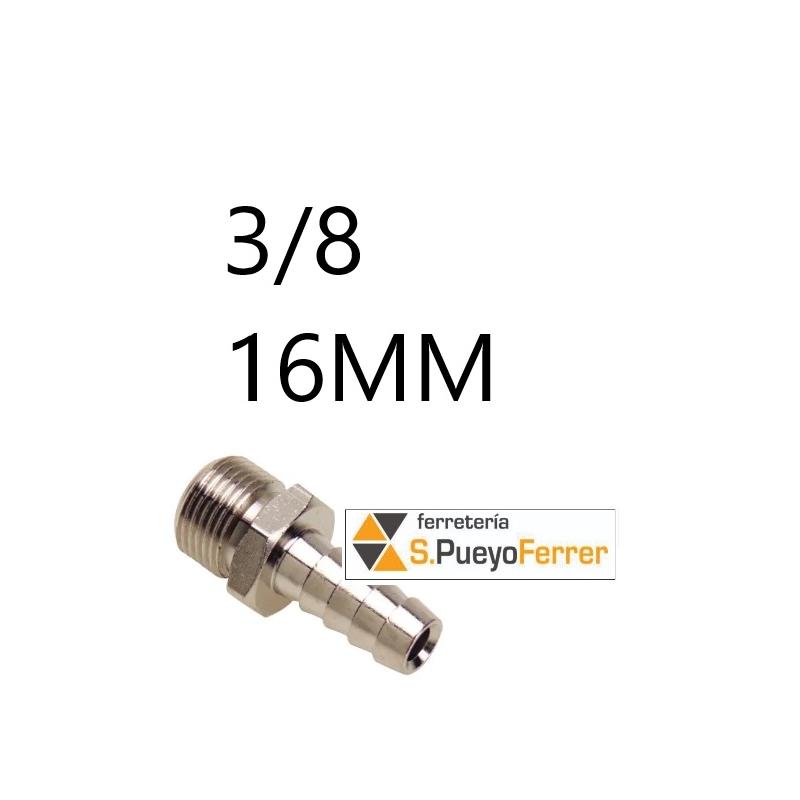 ACCESORIO ESTO ESPIGA-ROSCA MACHO 3/8 PARA MANGUERA 16