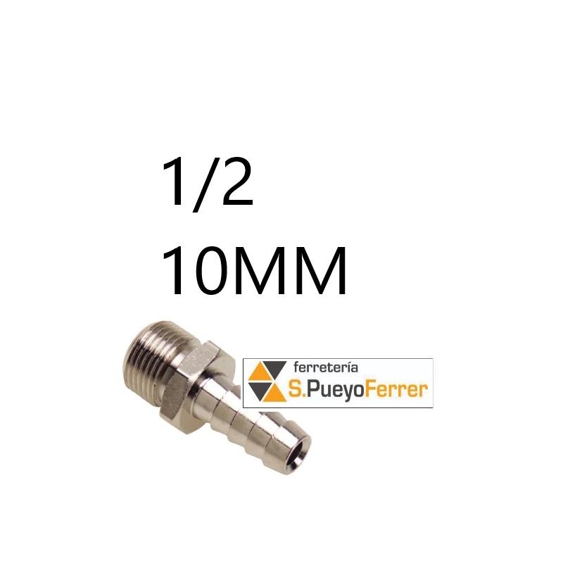 ACCESORIO ESTO 121 ESPIGA-ROSCA MACHO 1/2 PARA MANGUERA 10MM