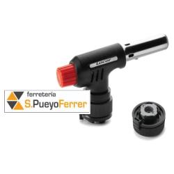 CABEZAL SOPLETE GAS PROFESIONAL + ADAPTADOR