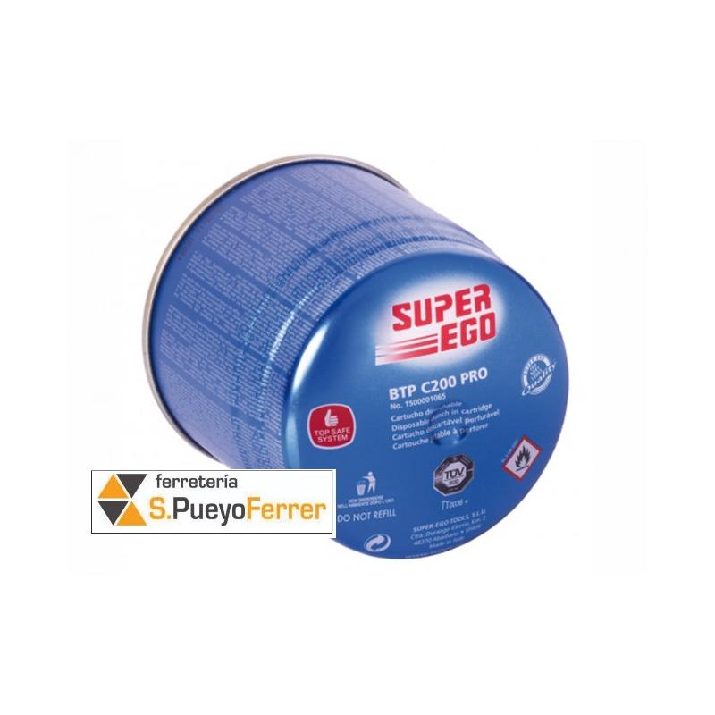 CARTUCHO GAS 190GR CON VALVULA
