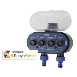 PROGRAMADOR RIEGO DOBLE SALIDA AQUA