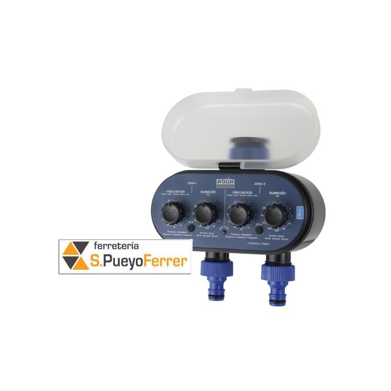 PROGRAMADOR RIEGO DOBLE SALIDA AQUA PROGRAMADOR RIEGO DOBLE SALIDA AQUA