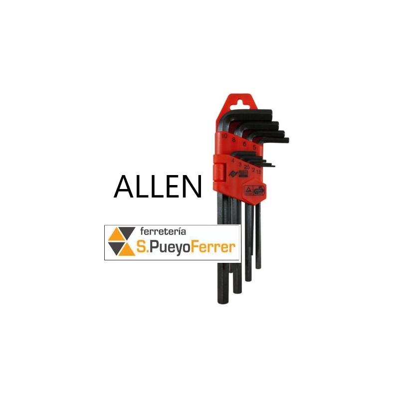 JGO LLAVE ALLEN LARGA 9PZ